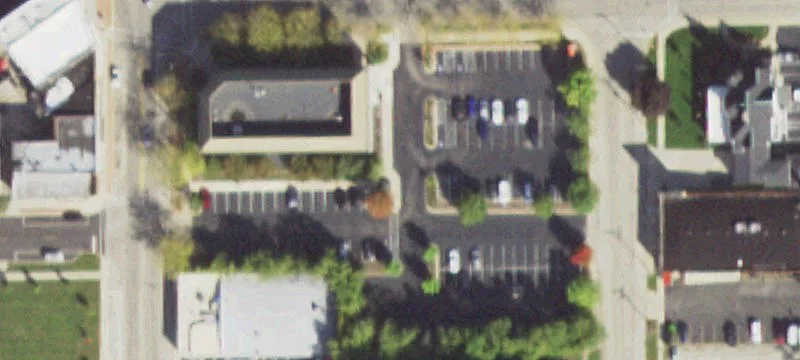 Three-Story Atrium Office Building