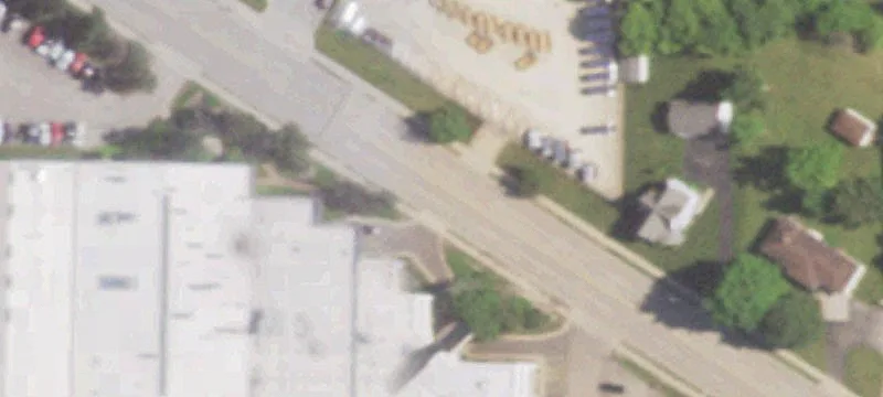 Gas Station with Fuel Pumps