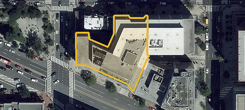 Office Building with Rooftop Terrace