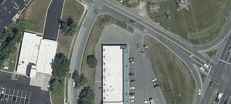 Shopping Center with Pylon Signage