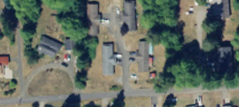 Four-Duplex Apartment Building