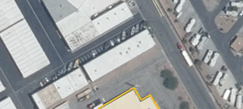 Warehouse with Fenced Yard