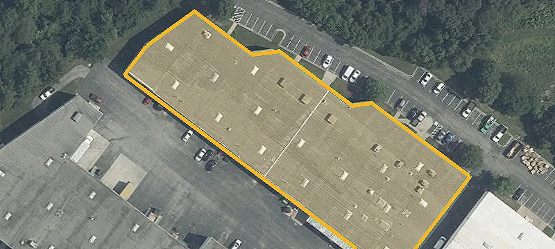 Warehouse with Covered Dock Platform