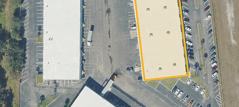 Concrete Block Warehouse Building