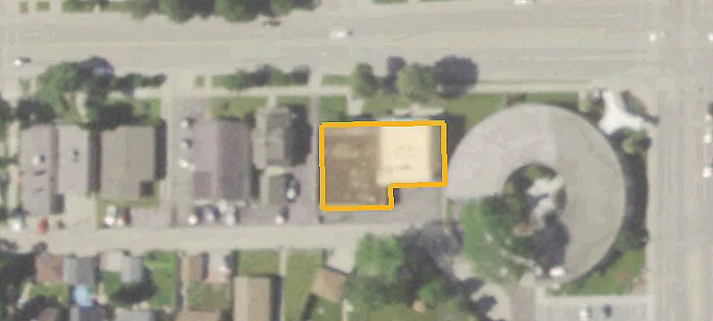 Office Building with New Roof