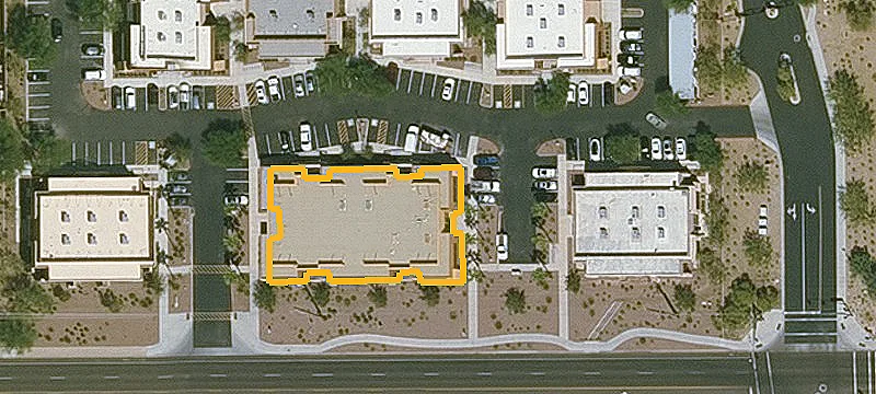 Office Suite in High-Traffic Area