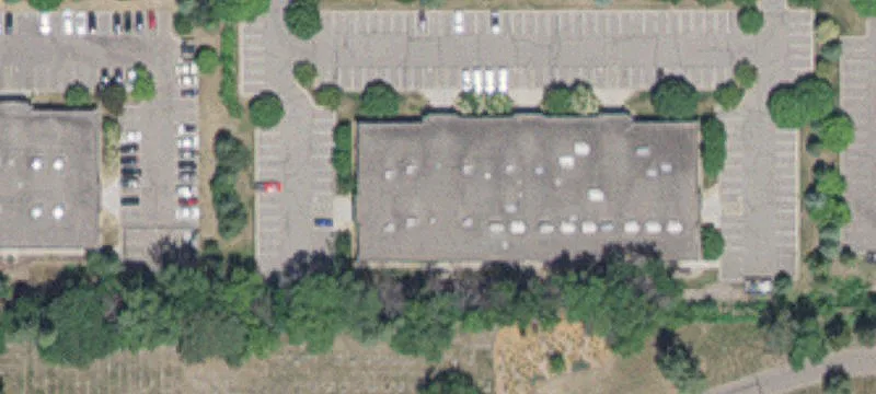Single-Story Office Building with Patios