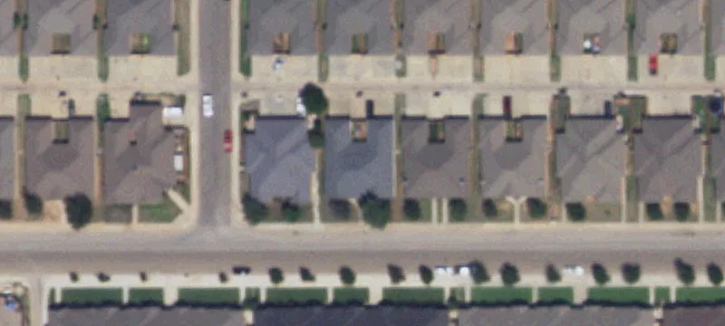 Duplex with Two-Car Garages