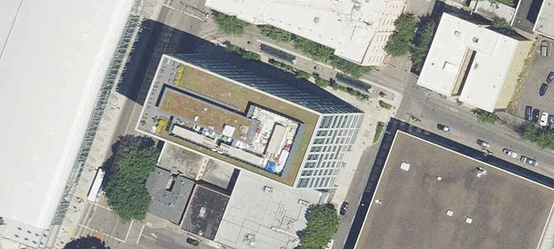 Mixed-Use Retail with High Ceilings