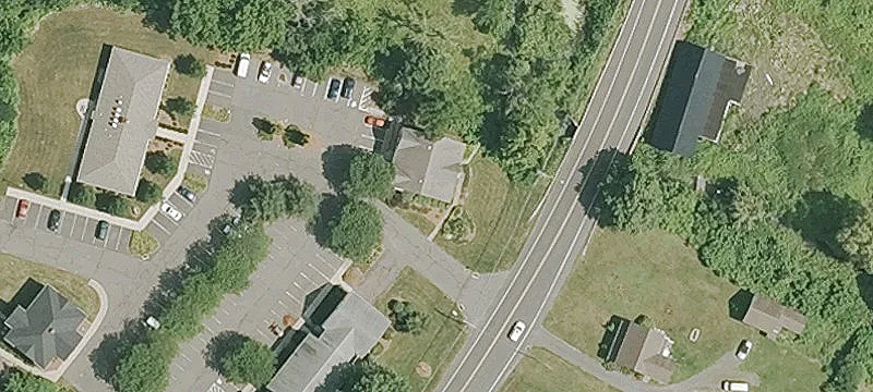 Office Building with ADA-Accessible Ramp