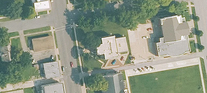 Two-Story Quadplex with Corner Storefronts