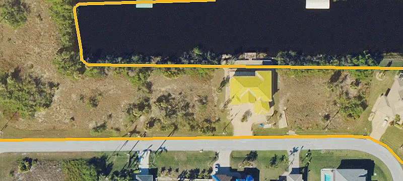 Waterfront Land with Canal Views