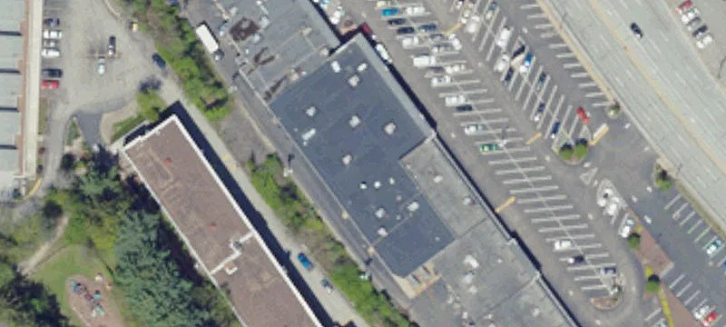 Strip Mall with On-Site Signage