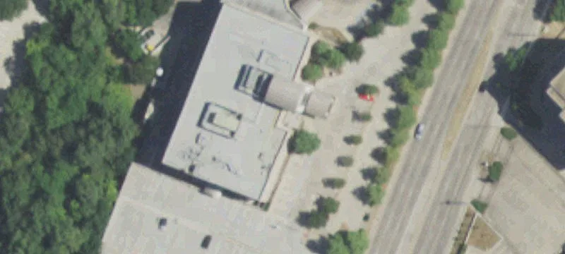 Medical Center with Drive-Up Parking