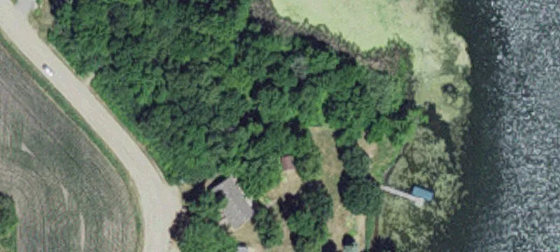 Heavily Wooded Waterfront Land