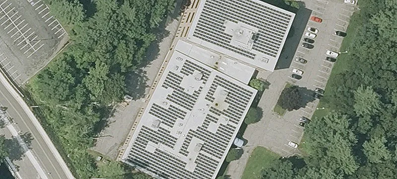 Office Building with Full-Service Cafeteria
