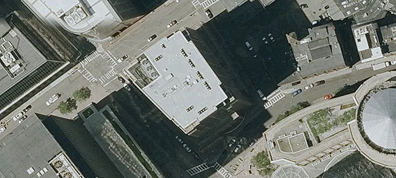 Class A Office Building with Canopy Entrance