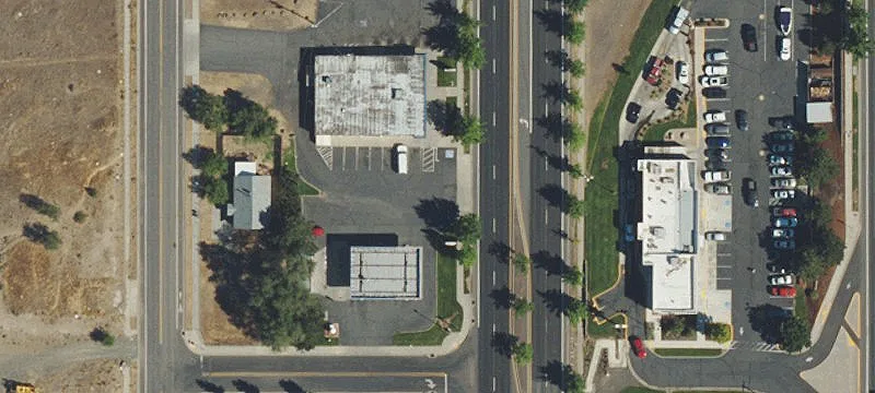 Gas Station with Ten Fueling Stations