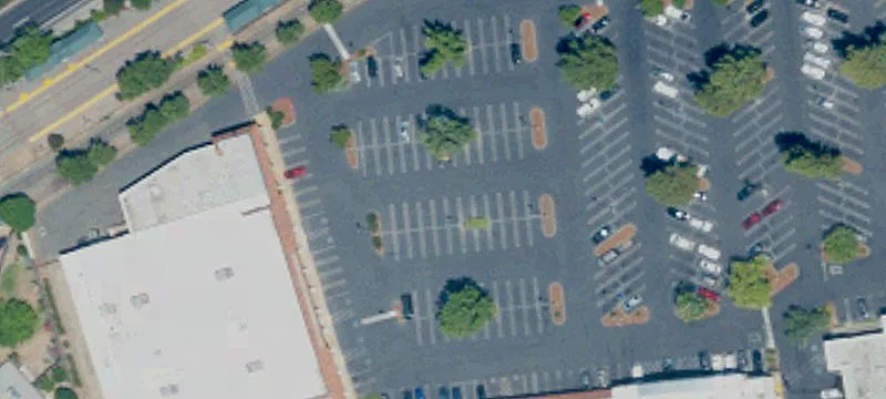 Retail Shopping Center with Light Rail Access