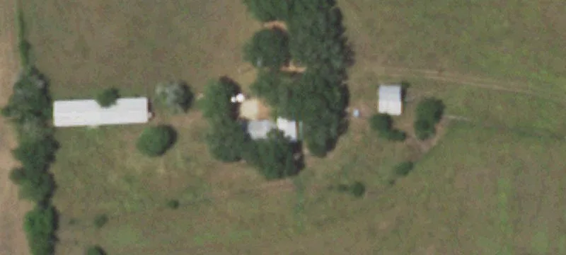 Ranch Property with Metal Barn