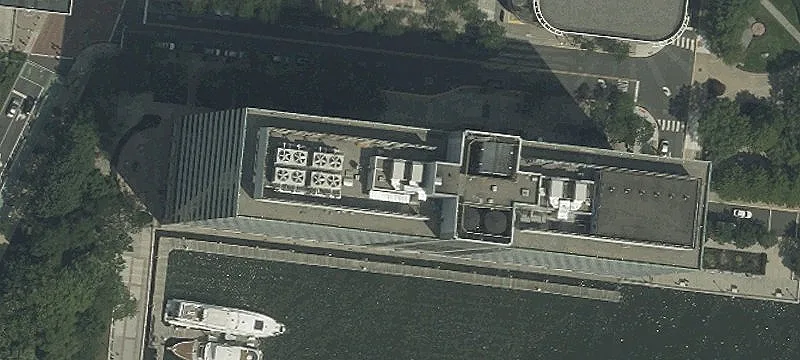 Office Building with Secure Biometric Access