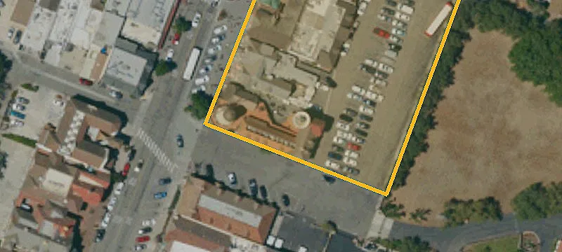 Storefront Retail Landmark with Windmill