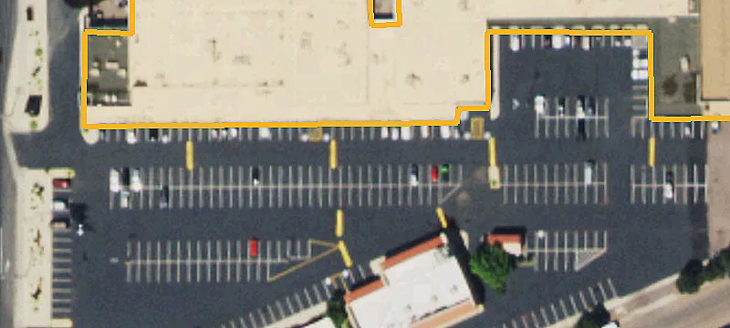 Retail Storefront Building with Drive-Through