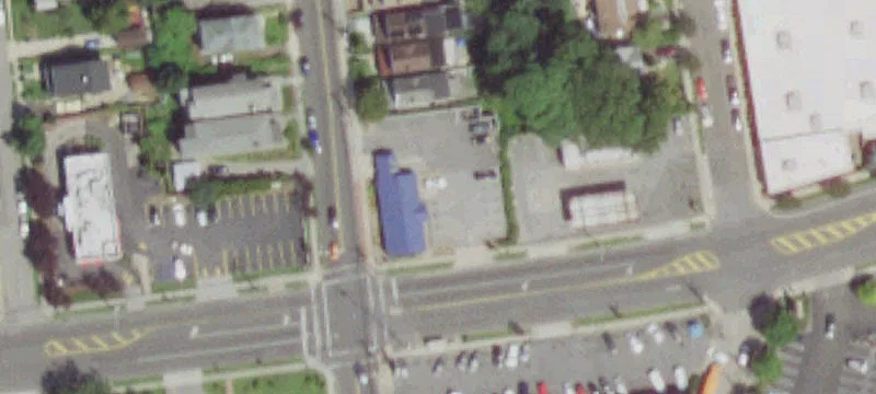 Freestanding Bank Building with Double Drive-Thru