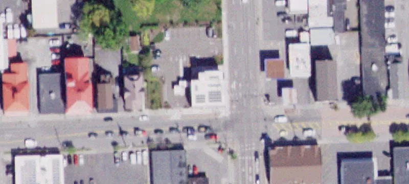Bank Branch Building with Drive-Thru
