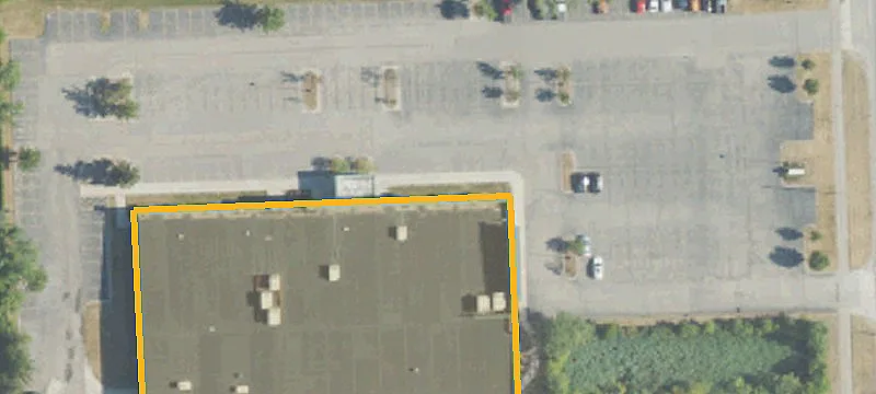 Shopping Center with Two Retail Concepts