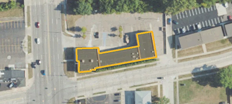 Corner Retail Space with Two Curb Cuts