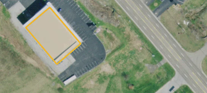Freestanding Auto Parts Retail Building