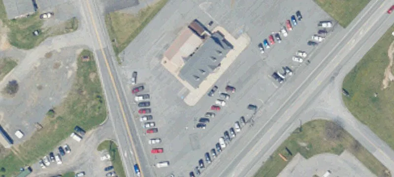 Industrial Land with Signalized Intersection Building