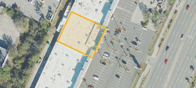 Shopping Center After Exterior Renovation