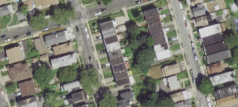 Attached Brick Two-Family Duplex