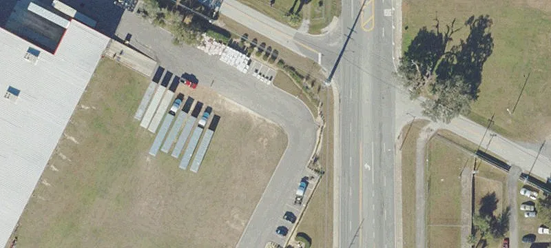 Shopping Center with Anchor and Small Shops