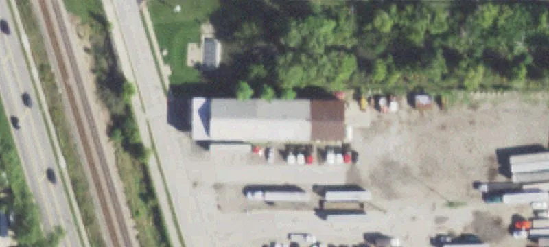 Warehouse with Outside Storage and Drive-In Doors