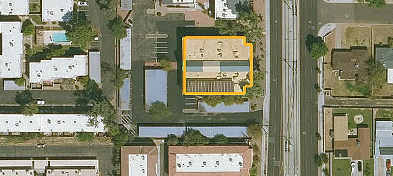 Two-Story Solar-Powered Office Building