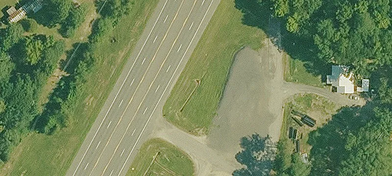 Auto Shop Site with Concrete Pad