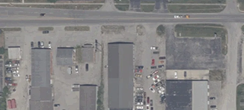 Industrial Warehouse with Drive-In Doors