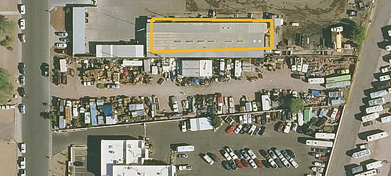 Warehouse with Secured Paved Yard