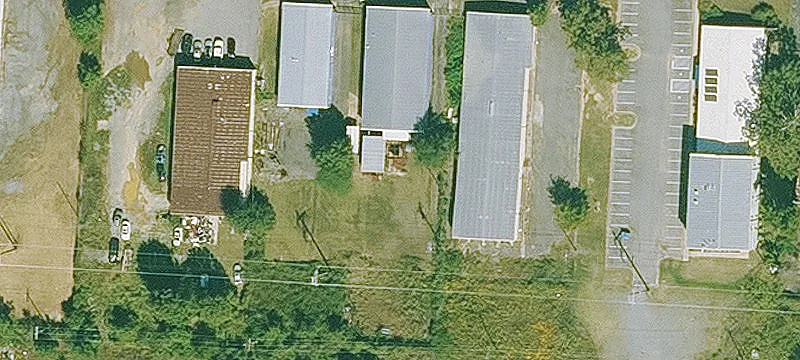 Warehouse with Fenced Yard