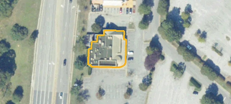 Off-Interstate Shopping Center