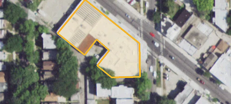 Warehouse on Multi-Parcel Site