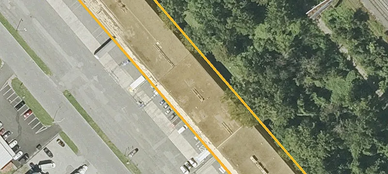Industrial Warehouse with Loading Docks