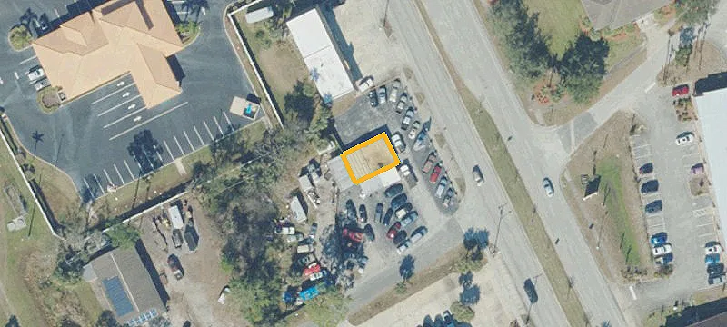 B-4 Showroom Parcel with Paved Auto Sales Site