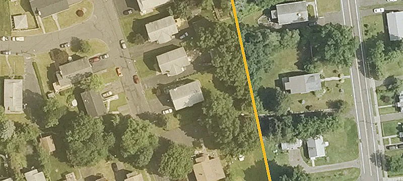 Duplex with Detached Two-Car Garage