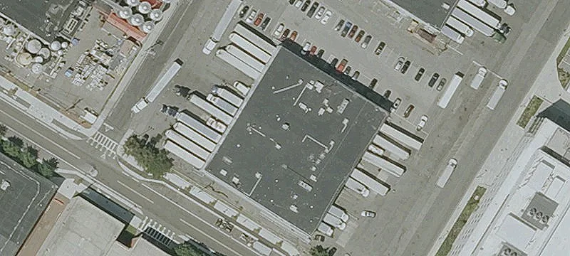 Distribution Center with Nine Loading Docks