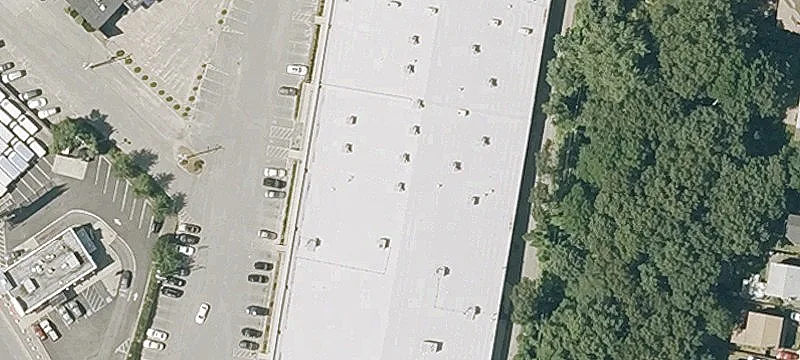 Shopping Center with Brand New Facade