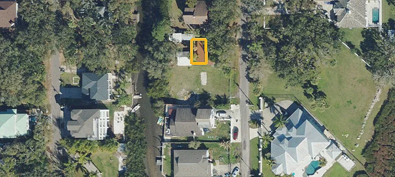 Waterfront Land with Canal Frontage